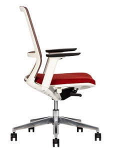 Silla SENSE WHITE R/B