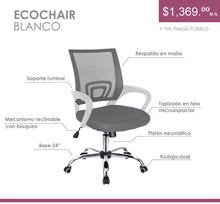 Cargar imagen en el visor de la galería, Silla ECO-CHAIR BLANCA
