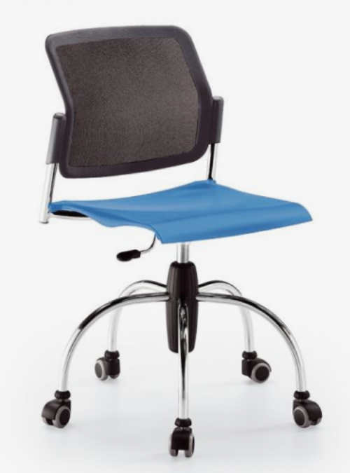 Silla ARETA Base Giratoria Respaldo Malla