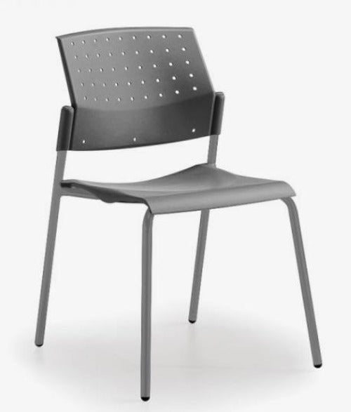 Silla ARETA Fija Gris