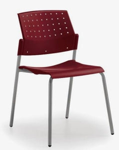 Silla ARETA Fija Gris