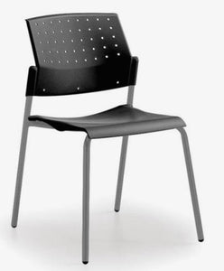 Silla ARETA Fija Gris
