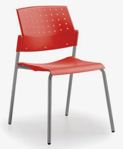 Silla ARETA Fija Gris
