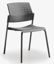 Cargar imagen en el visor de la galería, Silla ARETA Fija Negra
