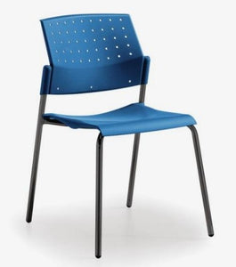 Silla ARETA Fija Negra