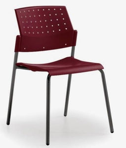 Silla ARETA Fija Negra