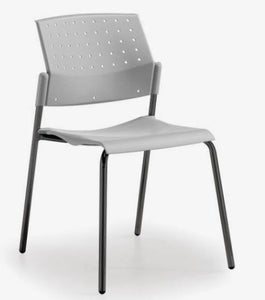 Silla ARETA Fija Negra