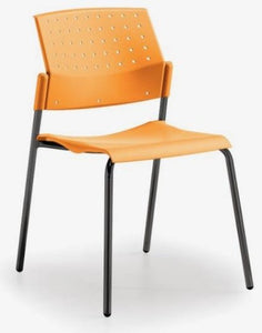 Silla ARETA Fija Negra