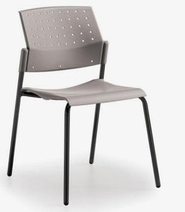 Silla ARETA Fija Negra