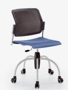 Silla ARETA Base Giratoria Respaldo Malla