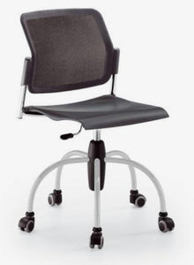 Silla ARETA Base Giratoria Respaldo Malla