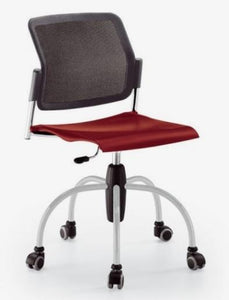 Silla ARETA Base Giratoria Respaldo Malla