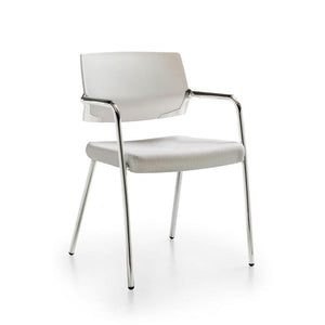 Silla COOL RE-791-C 4 Puntos Estructura Cromada Respaldo Polipropileno