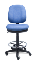 Cargar imagen en el visor de la galería, Silla RS-460/40/45 de Trabajo Versión Banco Alto Descansa Pies
