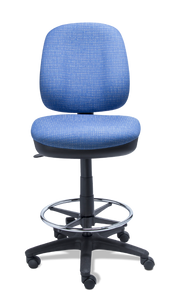 Silla RS-460/40/45 de Trabajo Versión Banco Alto Descansa Pies