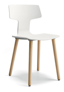 Silla  SPLIT Patas de Madera